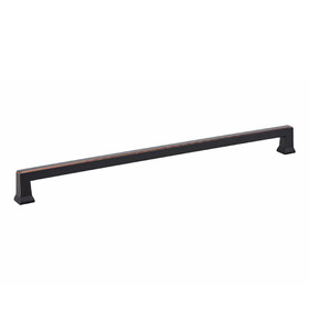 Emtek 86479US10B Alexander Cabinet Pull with 12" Center to Center Oil Rubbed Bronze Finish