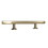 Emtek 86682US4 Freestone Extended Cabinet Pull with 3-1/2" Center to Center Satin Brass Finish, Price/EA
