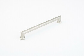 Schaub 879-15 8" Center to Center Empire Cabinet Pull Satin Nickel Finish
