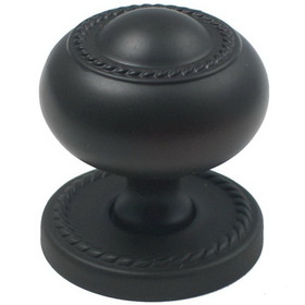 Rusticware 1-1/4" Rope Cabinet Knob with Backplate