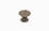 Schaub 937-MBR 1-1/2" French Court Cabinet Knob Monticello Brass Finish, Price/EA