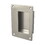 Rockwood 9432D 3-1/2" x 5" Rectangular Flush Pull Satin Stainless Steel Finish, Price/EA