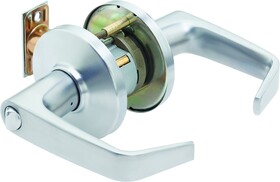 Best 9K37AB15DSTK626 9K Series 2-3/4" Backset 7 Pin Entry 15 Lever and D Rose with Standard Strike Less Core Satin Chrome Finish