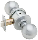 Schlage Commercial A10ORB626 A Series Passage Orbit Lock with 11116 Latch 10001 Strike Satin Chrome Finish