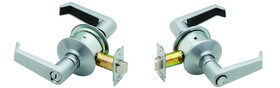 Schlage Commercial A40LEV626 A Series Privacy Levon Lock with 11116 Latch 10001 Strike Satin Chrome Finish