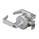 Schlage Commercial ALX53BRHO626 ALX Series Grade 2 Entry Rhodes Lever Lock with Small Format IC Prep Less Core, 47267042 2-3/4