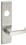ASSA Abloy Accentra AU426F630 Augusta Lever Escutcheon Cylinder Classroom / Storeroom Exit Device Trim US32D (630) Satin Stainless Steel Finish, Price/EA
