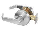 ASSA Abloy Accentra AU4601LN626 Passage Augusta Lever Grade 2 Cylindrical Lock with MCP234 Latch and 497-114 Strike US26D (626) Satin Chrome Finish