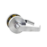 ASSA Abloy Accentra AU4608LN626 Classroom Augusta Lever Grade 2 Cylindrical Lock with Para Keyway, MCD234 Latch, and 497-114 Strike US26D (626) Satin Chrome Finish