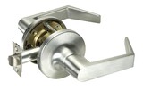 ASSA Abloy Accentra AU5401LN626 Passage Augusta Lever Grade 1 Cylindrical Lock with 693 Latch and 497-114 US26D (626) Satin Chrome Finish