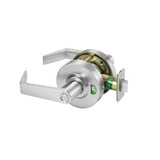 ASSA Abloy Accentra AUYPL02626 Privacy Cylindrical Indicator Lock Augusta Lever with Red / Green Locked / Unlocked Logo Window with 2-3/4