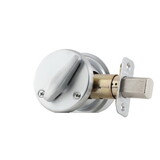 Schlage Commercial B560R626 Grade 2 Single Cylinder Deadbolt with Full Size Interchangeable Core with C Keyway with 12287 Latch and 10094 Strike Satin Chrome Finish