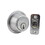 Schlage Commercial B562P626 Grade 2 Double Cylinder Deadbolt with C Keyway with 12287 Latch and 10094 Strike Satin Chrome Finish, Price/EA