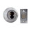 Schlage Commercial B660J626 Grade 1 Single Cylinder Deadbolt with Large Format Interchangeable Less Core with 12296 Latch and 10094 Strike Satin Chrome Finish, Price/EA