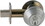 Schlage Commercial B660R626 Grade 1 Single Cylinder Deadbolt with Large Format Interchangeable Core C Keyway with 12296 Latch and 10094 Strike Satin Chrome Finish, Price/EA