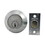 Schlage Commercial B661P626 Grade 1 Cylinder by Blank Plate Deadbolt C Keyway with 12296 Latch and 10094 Strike Satin Chrome Finish, Price/EA