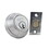 Schlage Commercial B662P626 Grade 1 Double Cylinder Deadbolt C Keyway with 12296 Latch and 10094 Strike Satin Chrome Finish, Price/EA