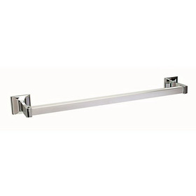 Pamex Campbell Collection Towel Bar Set Bright Chrome Finish