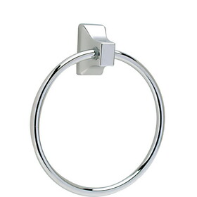 Pamex BC3CP30 Corona Collection Metal Towel Ring Bright Chrome Finish