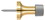 Deltana BDS125U3 1-1/2" Baseboard Door Bumper; Solid Brass; Bright Brass Finish, Price/Each