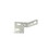 Best Hinges BF50722C Bi-Fold Door Aligner # 522224 Zinc Plated Finish, Price/PR