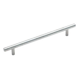 Amerock BP19012SS 7-9/16" (192 mm) Carbon Steel Bar Cabinet Pull Stainless Steel Finish