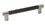 Amerock BP36559G10ORB 6-5/16" (160 mm) Center to Center Esquire Cabinet Pull Satin Nickel by Oil Rubbed Bronze Finish, Price/EA