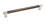 Amerock BP36560G10ORB 10-1/16" (256 mm) Center to Center Esquire Cabinet Pull Satin Nickel by Oil Rubbed Bronze Finish, Price/EA