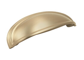 Amerock BP36640BBZ 3" (76 mm) and 4" (102 mm) Center to Center Ashby Cup Pull Golden Champagne Finish
