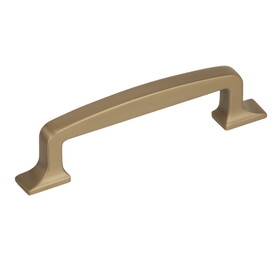 Amerock BP53720BBZ 3-3/4" (96 mm) Center to Center Westerly Cabinet Pull Golden Champagne Finish