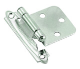 Amerock BPR342926 Variable Overlay Self Closing Face Mount Cabinet Hinge 2 Pack Bright Chrome Finish