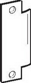 Don-Jo BS16132D Blank 4-7/8" ANSI Strike Satin Stainless Steel Finish
