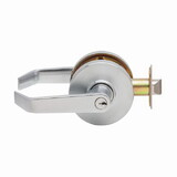 Dexter Commercial C1000ASYLR626KDC Asylum Grade 1 Regular Lever Clutching Cylindrical Lock with C Keyway; 2-3/4