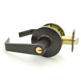 Dexter Commercial Entry / Office Grade 2 Regular Lever Clutching Cylindrical Lock with C Keyway; 2-3/4