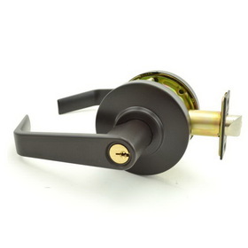 Dexter Commercial Entry / Office Grade 2 Regular Lever Clutching Cylindrical Lock with C Keyway; 2-3/4" Backset; and ANSI Strike