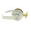 Dexter Commercial C2000CLENTRR626KDC Entry / Office Grade 2 Regular Lever Clutching Cylindrical Lock with C Keyway; 2-3/4" Backset; and ANSI Strike Satin Chrome Finish, Price/each