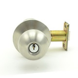 Dexter Commercial C2000CLRMB630KDC Classroom Grade 2 Ball Knob Non Clutching Cylindrical Lock with C Keyway; 2-3/4