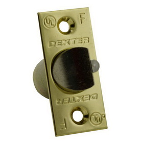 Dexter Commercial C2000DL605 Deadlatch for Entry; Classroom; and Storeroom with 2-3/8" Backset for C2000 Series Bright Brass Finish