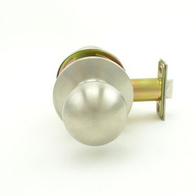 Dexter Commercial C2000PASSB630 Passage Grade 2 Ball Knob Non Clutching Cylindrical Lock with 2-3/4" Backset and ANSI Strike Satin Stainless Steel Finish