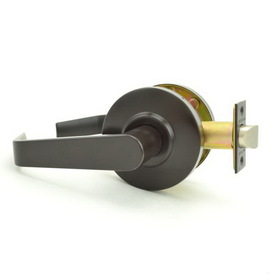 Dexter Commercial C2000PASSR613 Passage Grade 2 Regular Lever Non Clutching Cylindrical Lock with 2-3/4" Backset and ANSI Strike Oil Rubbed Bronze Finish