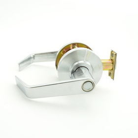 Dexter Commercial C2000PRIVR626 Privacy Grade 2 Regular Lever Non Clutching Cylindrical Lock with 2-3/4" Backset and ANSI Strike Satin Chrome Finish