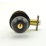Dexter Commercial Storeroom Grade 2 Ball Knob Non Clutching Cylindrical Lock with C Keyway; 2-3/4