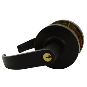 Dexter Commercial C2000CLSTRMR613KDC Storeroom Grade 2 Regular Lever Clutching Cylindrical Lock with C Keyway; 2-3/4" Backset; and ANSI Strike Oil Rubbed Bronze Finish