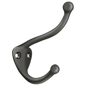 Deltana CAHH3U10B Coat and Hat Hook, Oil Rubbed Bronze Finish