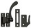 Deltana CF450U10B Window Lock; Casement Fastener; Reversible; 4-1/2"; Oil Rubbed Bronze Finish, Price/Each