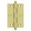 Deltana 3" x 2" Hinge with Ball Tips, Price/Pair