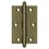 Deltana 3" x 2" Hinge with Ball Tips, Price/Pair