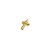 Ives Commercial CL143 Auxiliary Push Cabinet Latch Bright Brass Finish