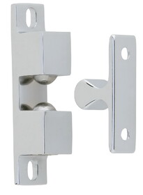 Ives Commercial CL2226D 3 Way Ball Catch Cabinet Latch Satin Chrome Finish