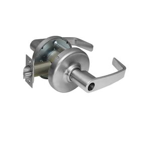 Corbin CL3357NZD626LC Zinc Newport Lever and D Rose Single Cylinder Storeroom Grade 1 Extra Heavy Duty Cylindrical Lever Lock Less Cylinder Satin Chrome Finish
